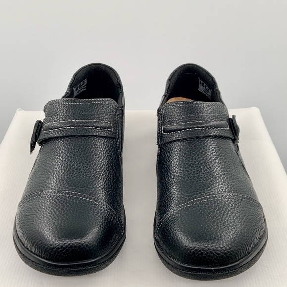 NWT Clark’s Collection Women’s Black Cheyn Madi Slip On Flats Shoes - Picture 3 of 13